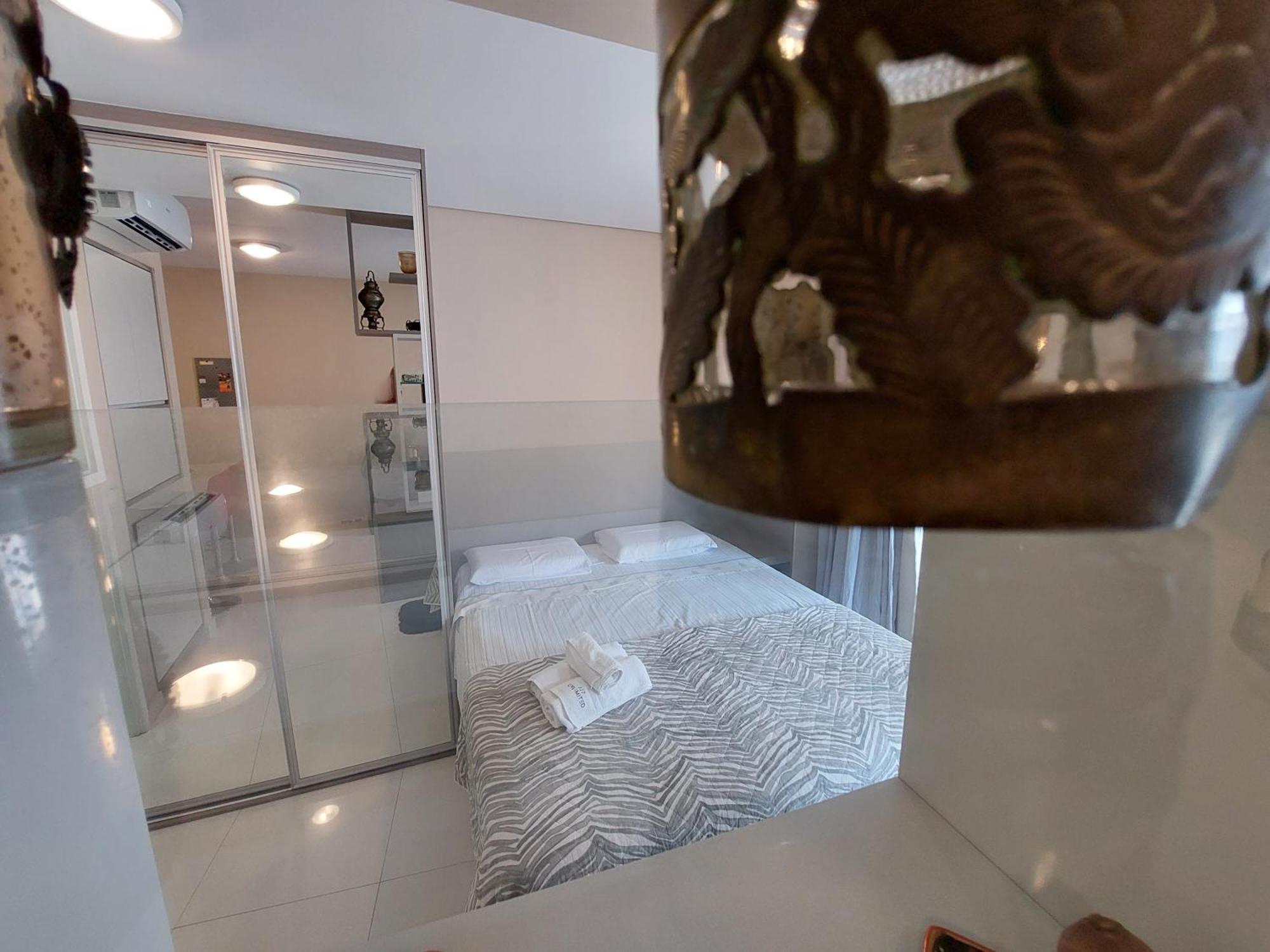 Apartamento Book Santos Unlimited 817 Elegancia Vista Mar Exterior foto