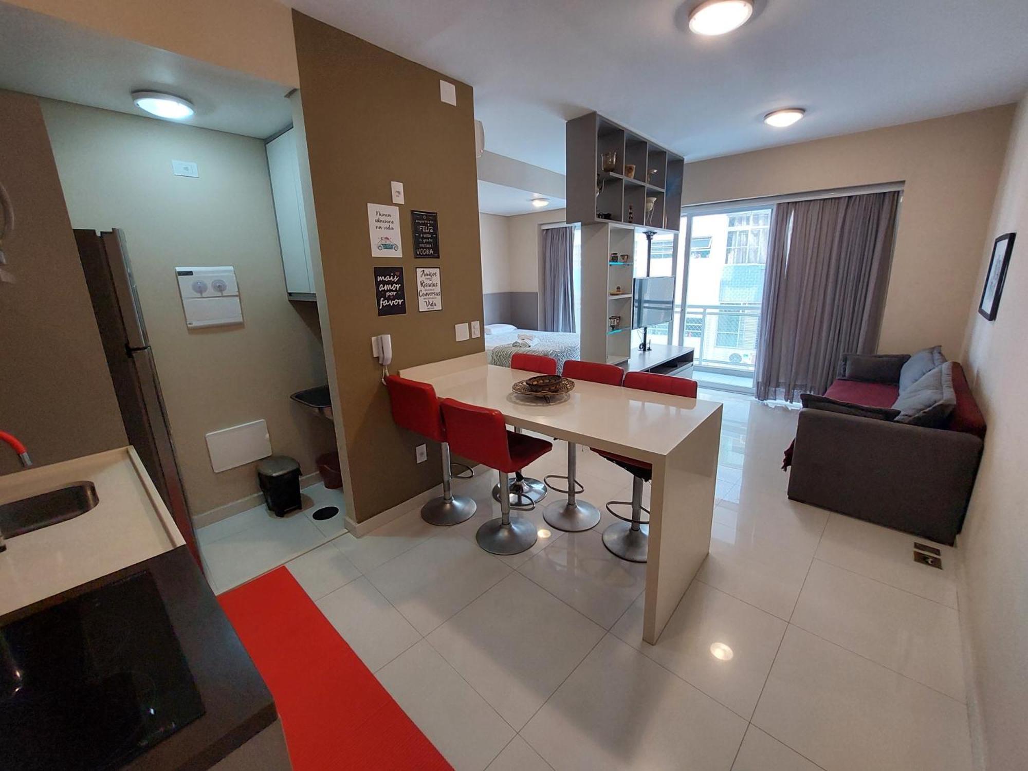Apartamento Book Santos Unlimited 817 Elegancia Vista Mar Exterior foto