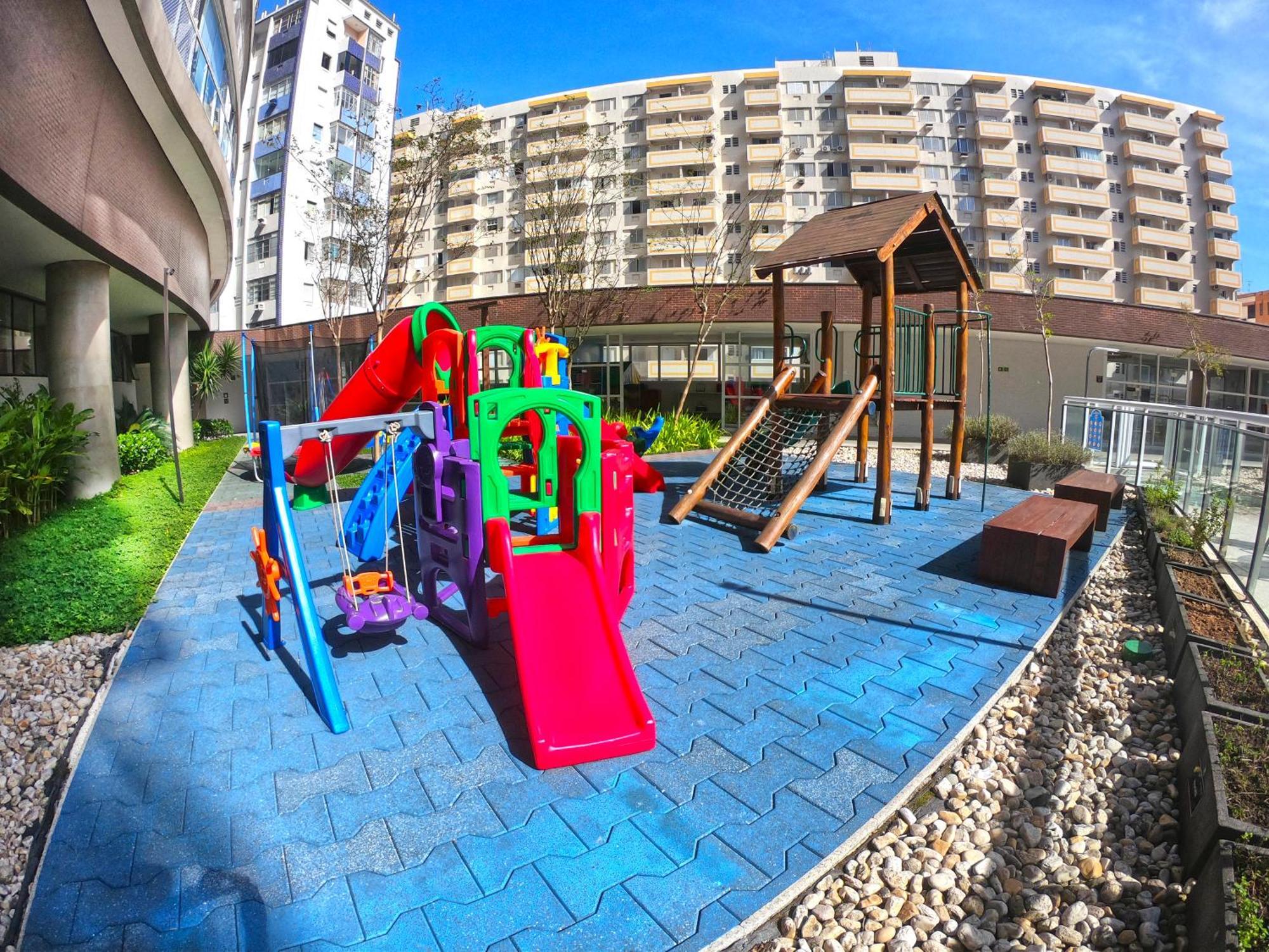 Apartamento Book Santos Unlimited 817 Elegancia Vista Mar Exterior foto