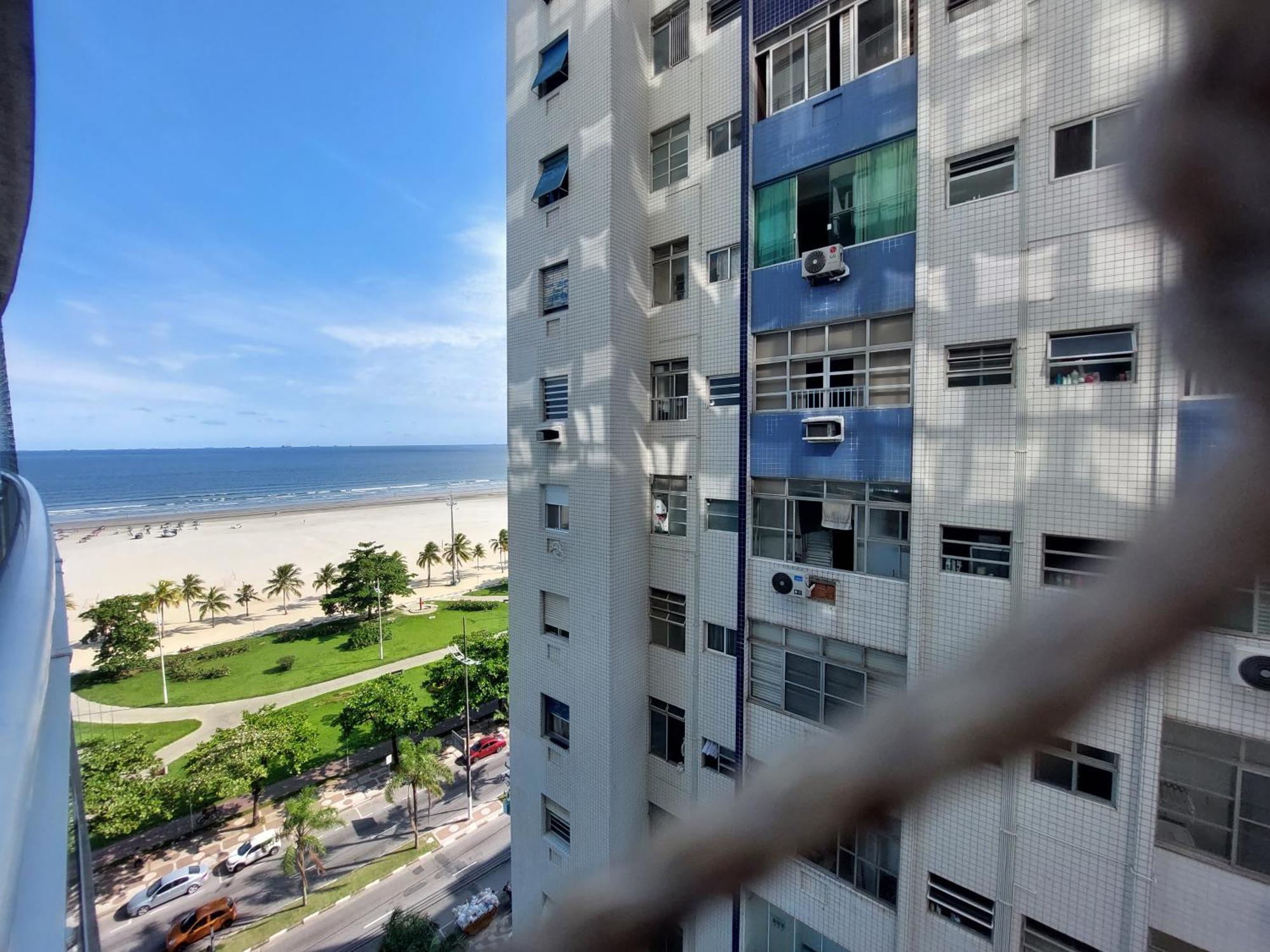 Apartamento Book Santos Unlimited 817 Elegancia Vista Mar Exterior foto