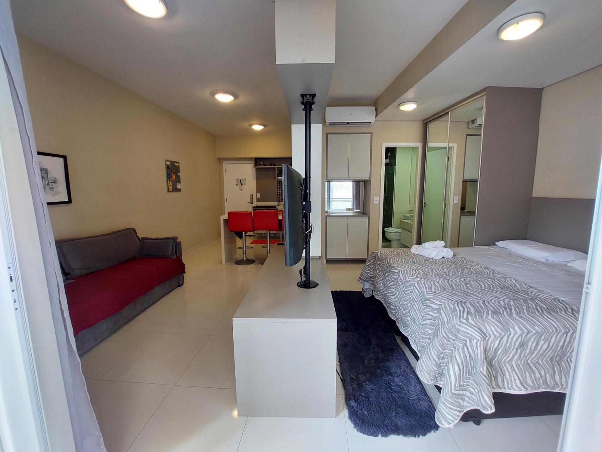 Apartamento Book Santos Unlimited 817 Elegancia Vista Mar Exterior foto