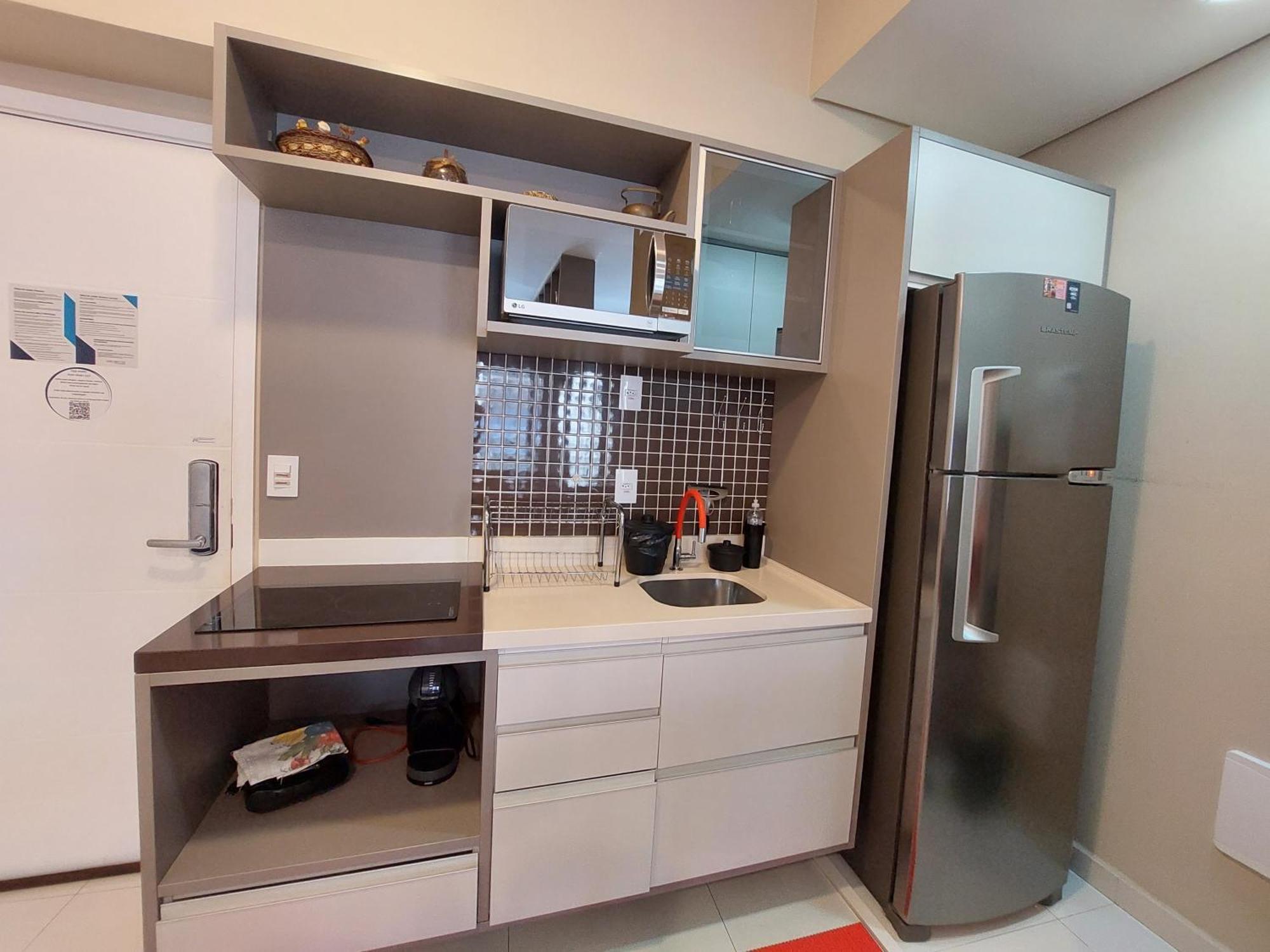 Apartamento Book Santos Unlimited 817 Elegancia Vista Mar Exterior foto