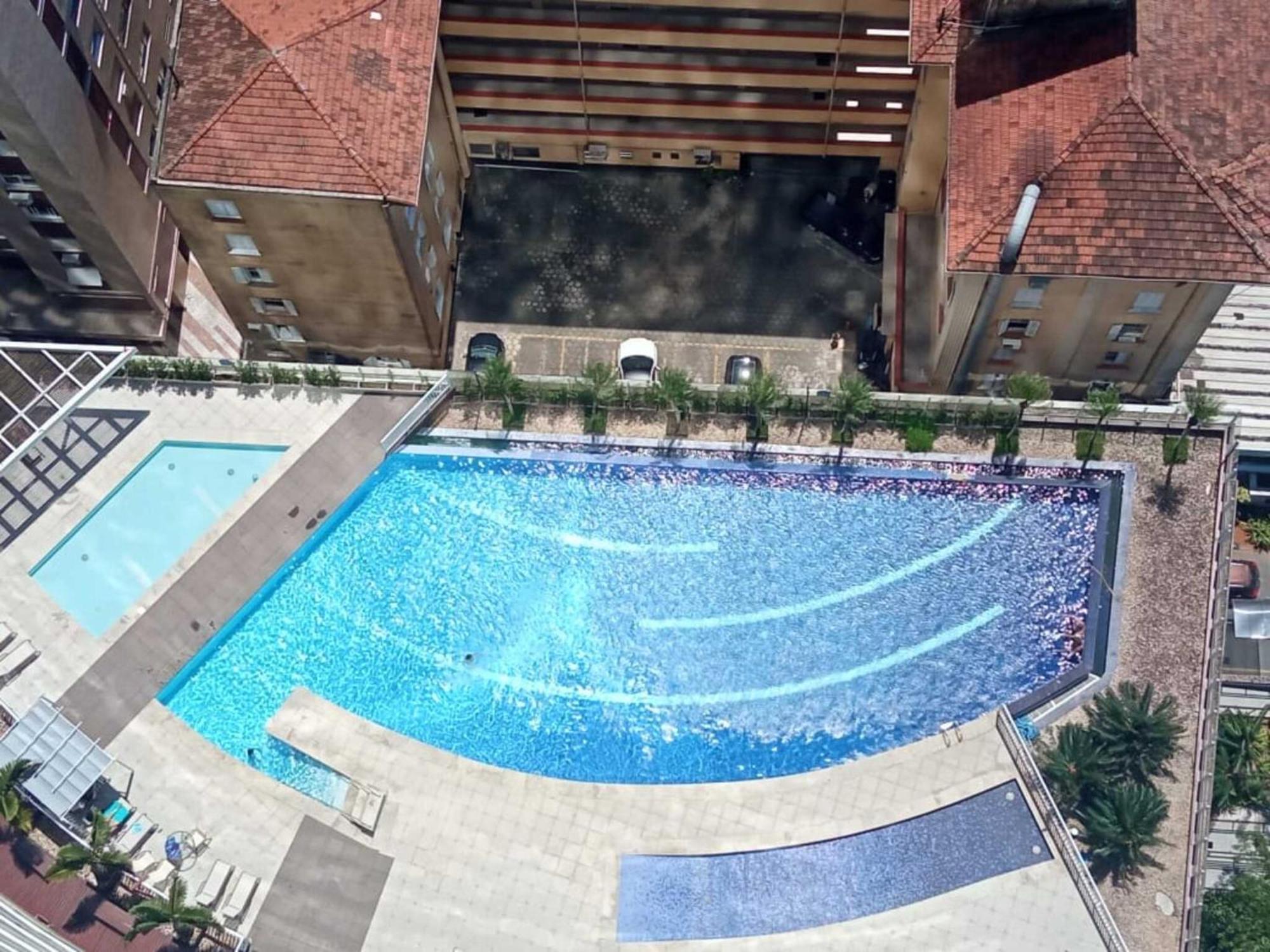 Apartamento Book Santos Unlimited 817 Elegancia Vista Mar Exterior foto